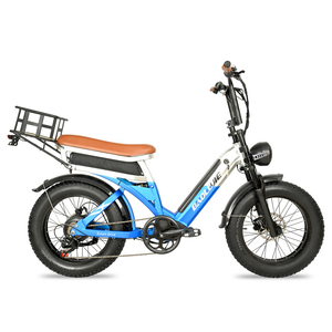Vélo électrique tout-terrain 20 pouces 2000W à double moteur, batterie haute performance, suspension intégrale, hybride, entrepôt US - Product Image 1