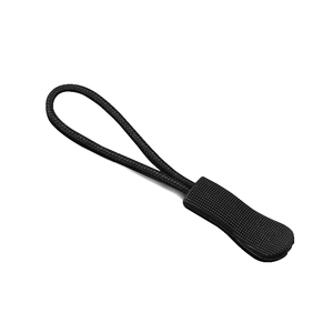 En gros, tirettes de fermeture éclair en caoutchouc de qualité supérieure, sans nickel, personnalisables, avec étiquettes de fermeture éclair et fixateur d'extension de cordon pour bagages - Product Image 1