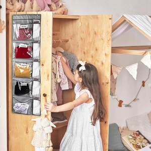 Customizable Weekly Kids Clothes Organizer Durable Portable Stainless Steel Foldable Clothing Storage for School Home Use - Product Image 5