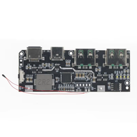 Module d'alimentation mobile 22,5 W à 5 ports avec charge rapide bidirectionnelle, carte mère DIY, matériau de carte mère, QC4+PD3.0
