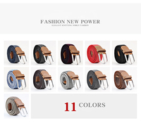 Ceinture tressée extensible Finestyle pour pantalons de golf décontractés, jeans, chemises et accessoires