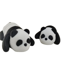3D Printed Cute <b>Black</b> <b>White</b> Panda Toy PLA Material Kids Assembly Animal <b>Ornaments</b> Funny Gift Original Packaging Ages 7-12 Months - Product Image 1