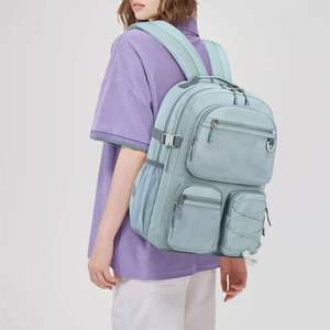 יום עמיד במים עם כיסים mulitiple עבור נסיעות מכללה בחוץ, תרמיל גב מחשב נייד לנשים גברים - Product Image 2