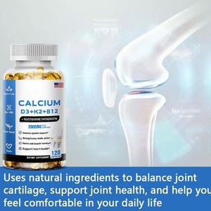 Integratori in Softgel di Carbonato di Calcio ad Alta Purezza e Vitamina D3 K2 <span class=keywords><strong>B12</strong></span> per il Supporto della Salute Ossea e la Cura delle Articolazioni - Product Image 4