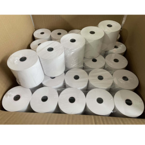 Nhà máy tùy chỉnh bán buôn 48g - 70g Rollo de papel cho đến khi giấy nhiệt giấy cuộn 65gsm - Product Image 6