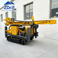 Foreuse hydraulique multifonctionnelle ZDRC tout-en-un, machine de forage à circulation inverse et carottage pour le forage de puits d'eau