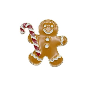 Broches de Noël en alliage de zinc, motifs flocon de neige, Père Noël, renne, décorations d'arbre, accessoires de mode unisexes - Product Image 5