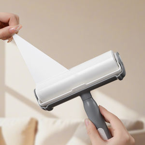 Yüksek kaliteli ABS malzeme manuel halı <span class=keywords><strong>Lint</strong></span> yapışkan rulo Pet saç çıkarıcı ile tozluk el düzenlenen - Product Image 5