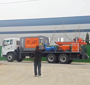 Foreuse de puits montée sur camion haute efficacité 260m, machine de forage portable 200m pour l'irrigation agricole - Product Image 2
