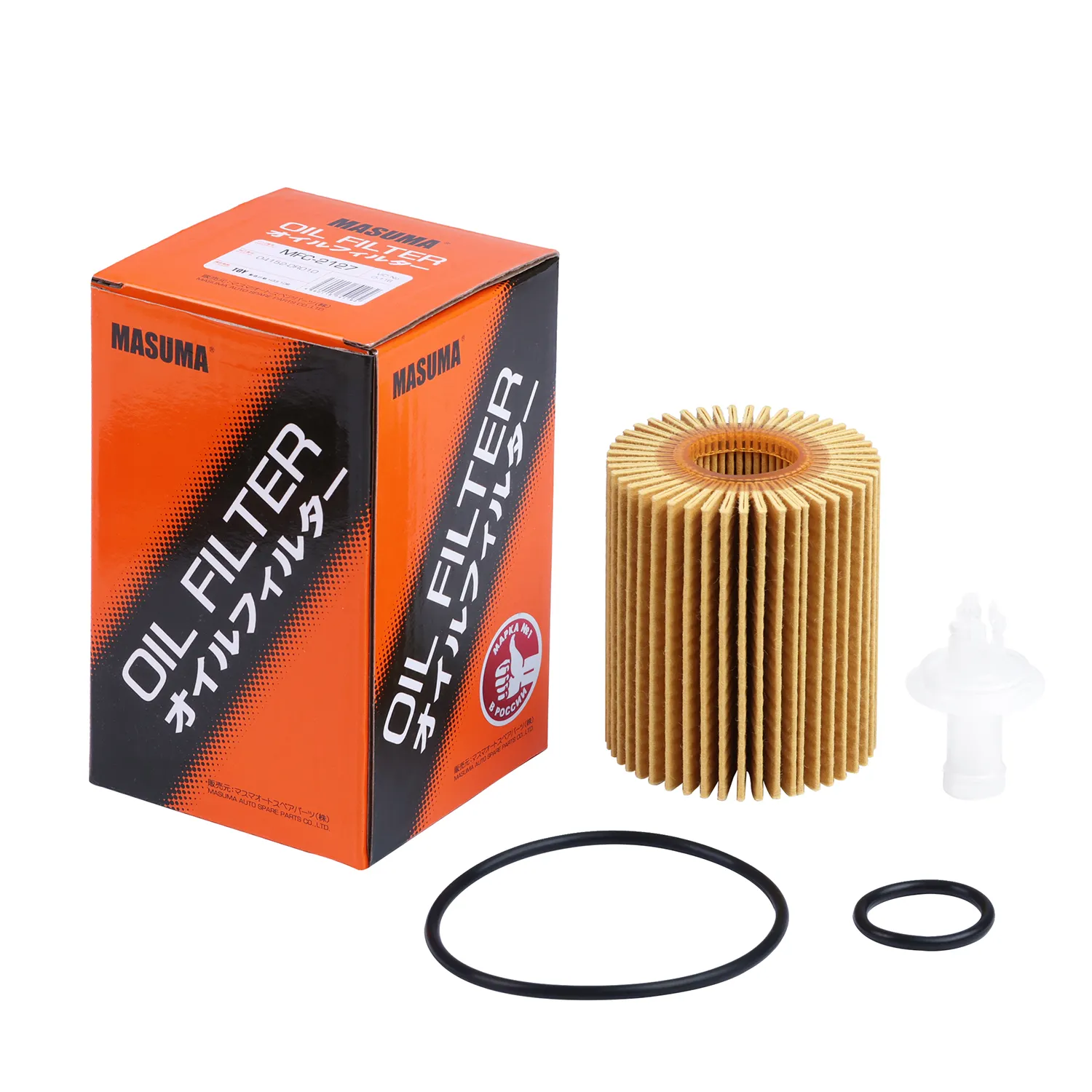 Masuma MFC-2127 Goedkope Fabriek Prijs Motor Oliefilter Voor Toyota Land Cruiser Haice Corolla Mark X Rav4