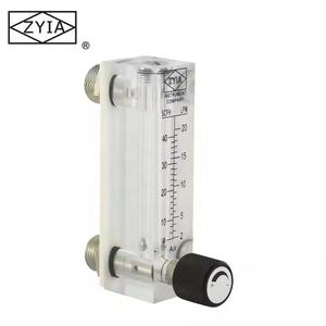 LZM-6Tアクリルステンレス鋼フロート液体ロタメータフローメーターカスタマイズ可能OEM真鍮ガス空気測定パネル流量計 - Product Image 2