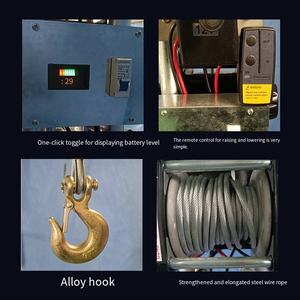 Nuovo Veicolo Elettrico a Quattro Ruote per il Trasporto di Suini, Carrello Europeo per il Trasporto di Maiali, Carriola Zincata, Rimorchio per Suini Deceduti - Product Image 5