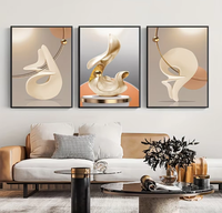 Peinture à l'huile abstraite moderne haute brillance 100x50 cm sur toile, nature morte, grande taille, pour galerie, décoration murale en cristal, salon