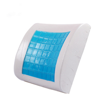 Coussin de soutien lombaire en mousse à mémoire de forme Star de haute qualité, écologique, avec gel rafraîchissant, anti-escarres, certifié CE, amovible