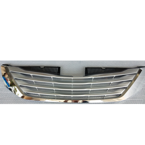 Grille de radiateur avant chromée argentée, calandre de pare-chocs avant 831010-08080 pour Toyota <span class=keywords><strong>Sienna</strong></span> 2011 2012 2013 2014 2015 <span class=keywords><strong>2016</strong></span> 2017 - Product Image 1