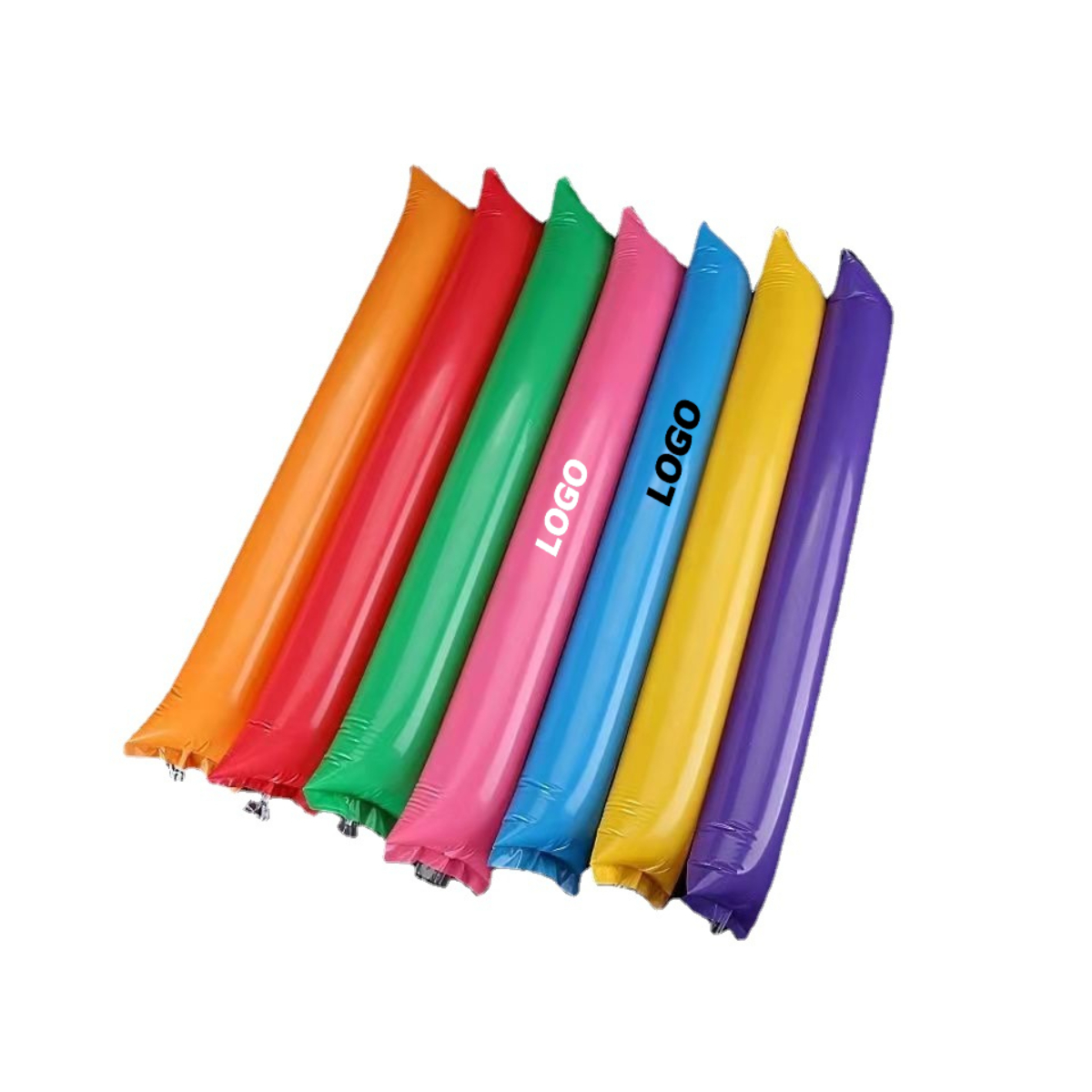 Cabello mixto multicolor