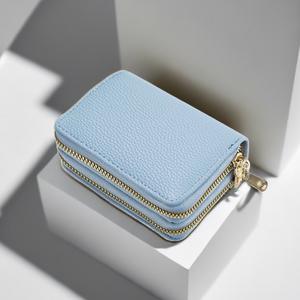 Wholesale Women Zipper Short Style <b>Purse</b> Lychee Pattern Fashion Large Capacity Multi Card Slot Coin With - Product Image 2