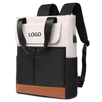 Sac à dos d'ordinateur léger pour voyage d'affaires sur courte distance, grande capacité, sac à dos de voyage pour ordinateur portable pour hommes et femmes