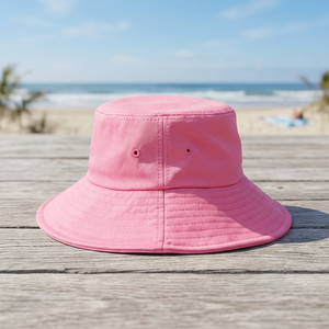 Fashion Custom Logo High Quality Solid Color Daily <b>Bow</b> Decorated Four Seasons <b>Large</b> Quantity OEM ODM Double Side Wear Bucket Hat - Product Image 4