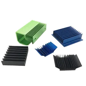 Custom High Performance Aluminium CNC Extruded LED Aluminum Heatsink Aluminum Heat Sink for LED