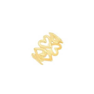 2026 Simple Popular Design Stainless Steel Hollowed Out Love Heart <b>Ring</b> Women's <b>Adjustable</b> <b>Rings</b> Fashion Jewelry For Daily Wear - Product Image 5