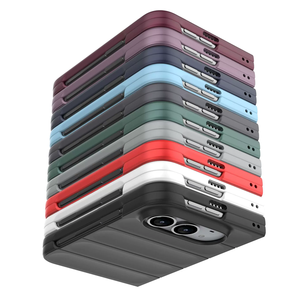 Étui de protection rigide anti-chute avec airbag pour Apple iPhone Duo Fold, coque arrière robuste résistante aux chocs - Product Image 5