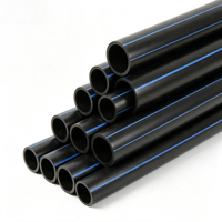 Tuyau d'irrigation Haisha Factory 20 mm en PE haute densité, haute pression, durable, anti-UV, non toxique, PN16, norme ISO4427, 200 m/rouleau