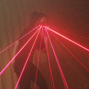 Ricaricabile maschera Laser rosso maschera <span class=keywords><strong>di</strong></span> illuminazione per <span class=keywords><strong>Halloween</strong></span> DJ Party Nightclub Show Stage luminoso LED maschera - Product Image 2