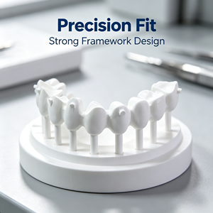 Bloc de zircone dentaire CAD/CAM, pièce à fraiser <span class=keywords><strong>en</strong></span> céramique pour laboratoire dentaire, matériau <span class=keywords><strong>en</strong></span> <span class=keywords><strong>zirconium</strong></span> haute résistance utilisé - Product Image 2