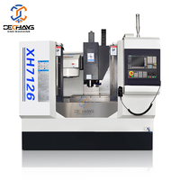DECHANG XH7126 CNC Vertical Machining Center Presisi Tinggi BT40 Otomatis Tunggal 3/4/5 Axis GSK/Fanuc/Mitsubishi/ Tugas Berat