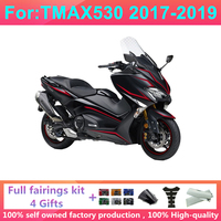 Nouveau kit de carénage complet ABS pour moto compatible avec Tmax530 Tmax T-max 530 2017 2018 2019 17 18 19 Kits de carénage et de carrosserie Plastiques Zxmt