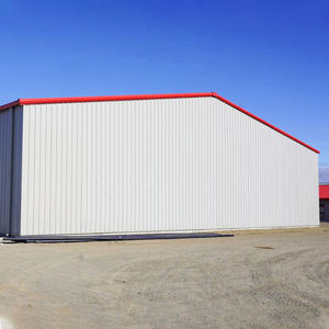 Structure <span class=keywords><strong>métallique</strong></span> préfabriquée d'entrepôt en métal de 24M * 12M * <span class=keywords><strong>5M</strong></span> pour le hangar de garage d'atelier d'usine - Product Image 6