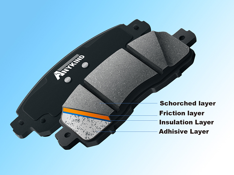 バーボン4本セット Durable Brake Pads for Toyota Vehicles - Reliable Performance