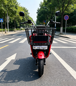<span class=keywords><strong>Bicicleta</strong></span> Eléctrica de Servicio Pesado de 1500W 72V con Frenos de Disco Sin Escobillas, Alcance de 60km, Marco de Acero Resistente y Capacidad de Carga de 150KG para Trabajos de Reparto - Product Image 3