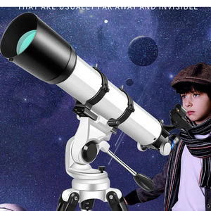 LUXUN 망원경 천문 전문 굴절 70090 금속 조정 가능한 삼각대 하늘 감시자 망원경 레드 도트 스코프 - Product Image 3