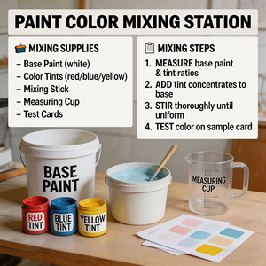 Bunkerway BKW S1 Selfadjustable Water-based Pigment Color Paste for Building Coatings Agitate Application Anhui Origin - Product Image 5