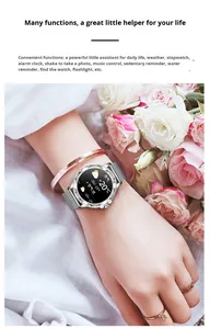 Montre intelligente élégante de luxe pour femmes avec moniteur de fréquence cardiaque, moniteur de sommeil, GPS, boussole, étanche IP67, <span class=keywords><strong>Android</strong></span> <span class=keywords><strong>Wearfit</strong></span> <span class=keywords><strong>Pro</strong></span> - Product Image 5