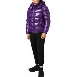 Chaqueta Bomber con Capucha y Cierre de Cremallera JAC22 M981F, con Logotipo Frontal, Estilo Casual Holgado para Hombre, Resistente al Viento, Servicio OEM, Primavera-Otoño - Product Image 4