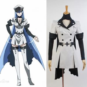 Disfraz de Akame <span class=keywords><strong>ga</strong></span> <span class=keywords><strong>KILL</strong></span> Esdeath Empire, conjunto completo de uniforme, disfraz de fiesta de Halloween - Product Image 5