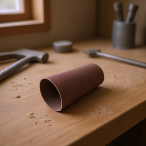 Disco Abrasivo Cónico de Corindón con Funda de Tela Abrasiva, 14/20x63 mm, Grano 80 - Product Image 3