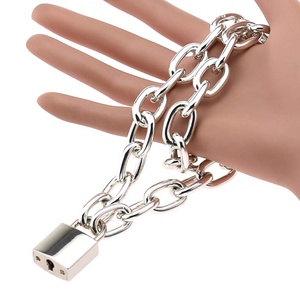 Collar con Candado y Llave de Corazón, Cadena Punk, Colgante de Candado, Joyería Gótica de Moda para Hombres y Mujeres - Product Image 3