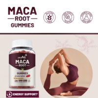 Gomitas de raíz de maca de vitamina de alta calidad de etiqueta privada Lifecare Supply