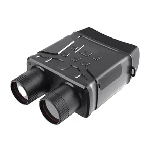 Óculos de proteção IP54 à prova d'água para caça, câmera binocular com 7 engrenagens e visão noturna infravermelha HD, tela IPS de 2,4 polegadas, óculos de proteção para caça