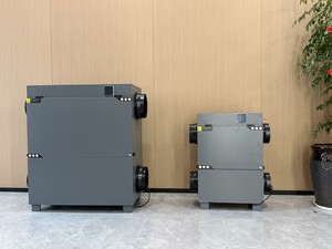 Sistema de Ventilación de Aire Fresco Bidireccional de 2500 cmh con Deshumidificador ERV - Intercambiador de Calor, Control por Wi-Fi, Alta Capacidad de Absorción de Humedad - Product Image 4