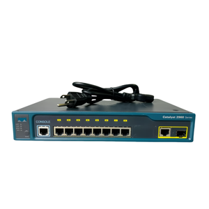 WS-C2960-8TC-L V01 Catalyst 2960 Enterprise Ethernet Switch-8 พอร์ต 10/100Mbps ความจุ 24Gbps รองรับ VLAN แบบ Stackable - Product Image 3