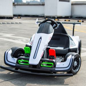 Kart Elétrico Infantil de Corrida 24V com Pedal e Volante, Quatro Rodas, Plástico, Alimentado por Bateria, Diversão de Corrida para Crianças - Product Image 5