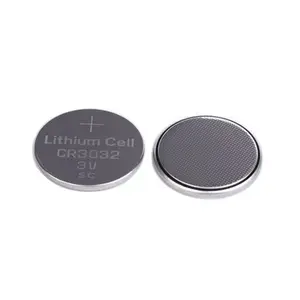 3V lithium battery CR3032 2032 cr2450 cr2477 button battery cell with solder wire