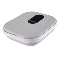 Baignoire de Massage Pliable et Chauffante Électrique pour Pieds – Appareil Portable de Spa et Massage des Pieds avec Rouleaux