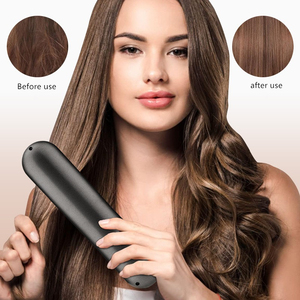 <span class=keywords><strong>Brosse</strong></span> lisseur à <span class=keywords><strong>cheveux</strong></span> portable ionique sans fil électrique et rechargeable Peigne à lisser les <span class=keywords><strong>cheveux</strong></span> sans fil - Product Image 4