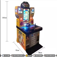 Simulateur de lutte de bras ultime à pièces, fabriqué en matériaux de planche, machine de jeu à échange de 1 an, divertissement en intérieur